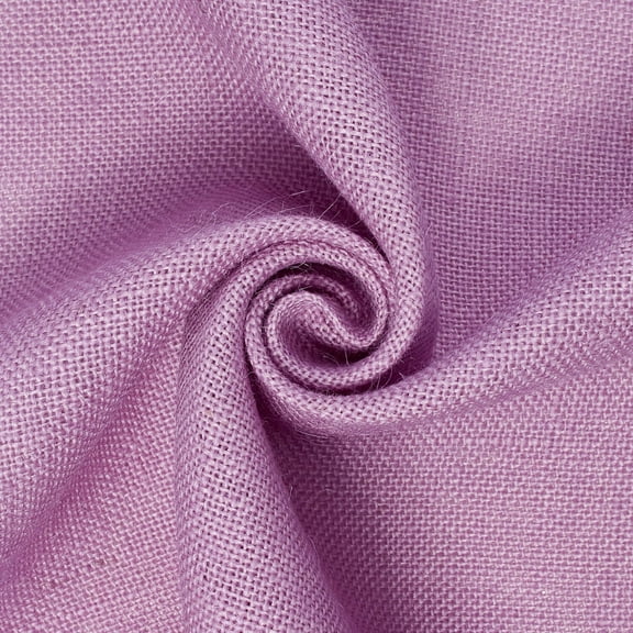 Burlap Gunny Hessian 100% Natural Sustainable Jute 60/61" Fabric By The Yard - Lilac