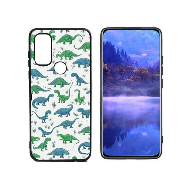 Compatible with Motorola Moto G Pure Phone Case, Dino-Reptile-40 Case Men Women, Flexible Silicone Shockproof Case for Motorola Moto G Pure