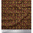thumbnail image 1 of Soimoi Moss Tissu Georgette Coke & Burger Imprimé 1 Yard 42 Pouces de Large, 1 of 3