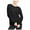 black, variant on I.N.C Womens Allover Sparkle Pullover Sweater, Black, Large