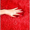 thumbnail image 3 of Lochas Luxury Fluffy Rugs Ultra Soft Shag Rug for Bedroom Living Room Kids Room, Children,6'x9',Red, 3 of 8