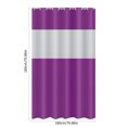 thumbnail image 3 of Lksixu Shower Curtain for Bathroom, 71"x71" PEVA Shower Curtain with See Through Top Window, Waterproof Quick-Drying Washable Shower Curtain with Hooks Modern Style Bathroom Decor for Bathrubs Spa, 3 of 9