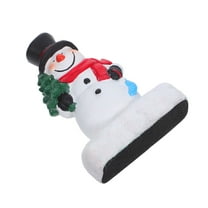 Homoyoyo Small Snowman Resin Figurines for Indoor Decor, Perfect Accessories and Holiday Centerpiece
