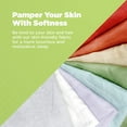 thumbnail image 4 of Natural Linen Fabric 6x16" Neck Roll Pillowcase - Soft Washable Pillow Cover - Made in USA, Kiwi, 4 of 7