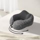 thumbnail image 4 of Almohada en forma de U de algodón viscoelástico que puede adaptarse a una almohada en forma de U, almohada para el cuello, almohada para viajar en avión, almohada para el cuello para la Akmoler, 4 of 8