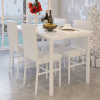 5 Piece Dining Table Sets -White