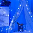 thumbnail image 5 of Gostoto 10/20/40 LEDs Battery Operated Snowflake LED Fairy Lights 1/2/4Pack String Light for Bedroom Party Indoor Wedding Christmas Decor, 5 of 6