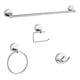 thumbnail image 1 of Juego De Accesorios De Baño Dica 3000 4 Piezas negro, 1 of 2