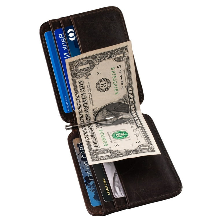 Mignova Men's Slim Minimalist Front Pocket Wallet