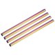 thumbnail image 1 of Reutilizables Metal Pajitas 8 uds, Inoxidable Acero Recto Beber Pajita 8.5 Largo Adecuado para Boba Té Leche Batido Bebida Jugo - Arcoíris, 1 of 5