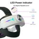 thumbnail image 2 of Correa para La Cabeza VR Ajustable RGB 8000mAh Recargable Meta Quest 3 (gris Oscuro), 2 of 8