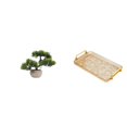 thumbnail image 1 of Colección De Plantas Artificiales Bonsái, Centros De Mesa, Platos De Postre, Bandejas Para Mesa De Centro, Asas, Para Servir, Guardar Joyas, Comedor, Inauguración De Casa, Dormitorio, Fiesta, 1 of 8