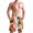 Minimalist Abstract Splashes, variant on Dailycode Men's Quick Dry Swim Trunks Beach Shorts Casual Summer Board Shorts with Pockets, Minimalist Abstract Splashes