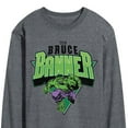 thumbnail image 3 of Marvel Hulk - Bruce Banner - Men's Long Sleeve Graphic T-Shirt, 3 of 5