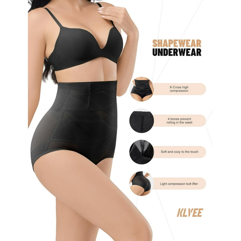 Shapewear Tummy Control Underwear High Waisted Girdle Body Shaper Butt Lifting Panties Spanks Walmart