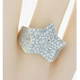 thumbnail image 3 of 14K Gold Mens Diamond Ring Star Ring 5 Point Star With Diamonds 1.40ctw, 3 of 3