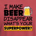 thumbnail image 3 of CafePress - I Make Beer Disappear Funny Saying - Mens Comfort Colors Shirt, 3 of 5