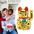 thumbnail image 3 of Gato de la fortuna NikouMX con pilas Gato que agita Diseñado con precisión, 3 of 8