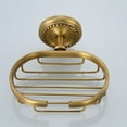 thumbnail image 4 of Bathroom Accessories Antique Brass Soap Holder, Copper Soap Basket for Bathroom Great, 4 of 8