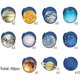 thumbnail image 1 of Space Party Decorations - Spiral Streamers and Foil Ornaments for Galaxy Themed Parties, 1 of 4