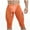 Orange, variant on fheaev Athletic Shorts for Men Elastic Slim Leggings Mesh Breathable Compression Short With Zipper Pocket Yoga Running Shorts Drawstring Half Shorts