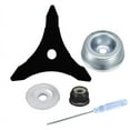 thumbnail image 1 of String Trimmer Brush Cutter Blade Kit for Stihl 20 mm Arbor Eater Blades Machine 3 Teeth Part Replacement Garden Accessories, 1 of 8