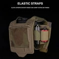 thumbnail image 2 of ABCISI Tactical Helmet Battery Pouch, Counterweight Pouch, Helmet Battery Pack Balance Weight Bag with Hook&Loop, Tactical Helmet Accessories, Black, 2 of 8