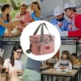 thumbnail image 5 of Thermal Lunchbox Leakproof Cooler Bag, Dual Compartment Lunch tote for Work Camping Trave, 5 of 5