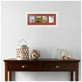 thumbnail image 2 of ArtToFrames Collage Photo Picture Frame with 4 - 2.5x3.5" Openings, Framed in White with Deep Red and Black Mats (CDM-3966-20), 2 of 8