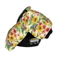 thumbnail image 3 of Naloa Sunflower Cornflower Poppy Baby Car Seat Cover, Breathable Baby Carrier Cover, Multiuse Baby Carrier Cover & Nursing Breastfeeding Cover, 3 of 9
