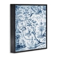 thumbnail image 2 of Stupell Industries Shabby Chic Vintage Toile Scene Black Framed Giclee Art, 12 x 12, by Vintage Hustle, 2 of 8