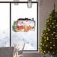 thumbnail image 4 of Pegatina de ventana rota de Papá Noel - Calcomanía grande para la pared navideña con escena de entrega de regalos, fácil de pegar y pegar para decoración de salón, dormitorio u oficina, 4 of 6