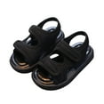 thumbnail image 4 of Odeerbi 2025 Girls Sandals Baby Girls Boys Children's Beach Shoes Soft Sole Toe Crash Sandals Roman Sandals, 4 of 4