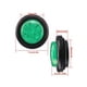 thumbnail image 4 of 4PCS 12/24V 7 LED Truck Turn Signal Lamp Side Marker Lights For Trucks 2" Round Trailer Lights Tail Light, 4 of 4