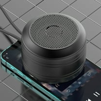 Latrodar Portable Speaker Bluetooth Speaker Wireless Speaker Bluetooth 5.0 Mini Speaker Affordable&High-Quality Black 3.2x3.2 Inch Home Essentials