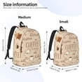 thumbnail image 3 of Yiaed Coffee Time Print Backpack, Premium Laptop Backpack, Travel Backpack for Women, Lightweight Backpacks, Comfortable Back Pack-Medium, 3 of 7