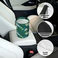 thumbnail image 6 of Easygdp Peacock And Flowers Car Trash Can Garbage Car Accessories Trash Can Car Waste Bin for for Driver and Passenger Any Vehicle, 6 of 7