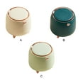 thumbnail image 3 of Bote de basura Advancent clásico moderno Con cesto interior de ABS color Oro verde oscuro, 3 of 6