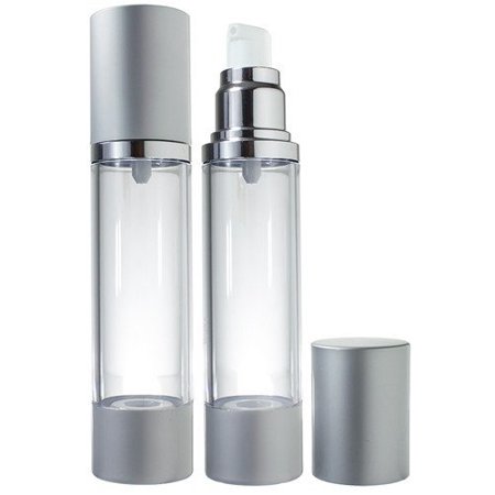 Download JUVITUS - Airless Pump Bottle Silver Matte - 1.7 oz (2 Pack) - Walmart.com