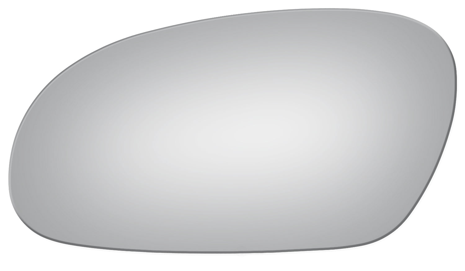 Burco Side View Mirror Replacement Glass - Clear Glass - 4062
