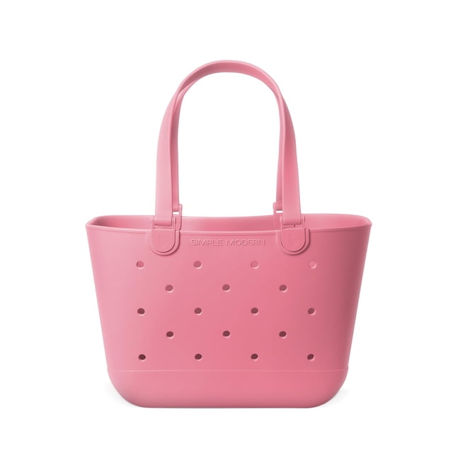 Bolso de playa moderno y sencillo Tote de goma