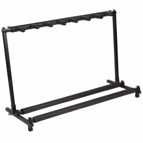 Alvantor Foldable Triple Guitar Stand with Protective Neoprene Tubing