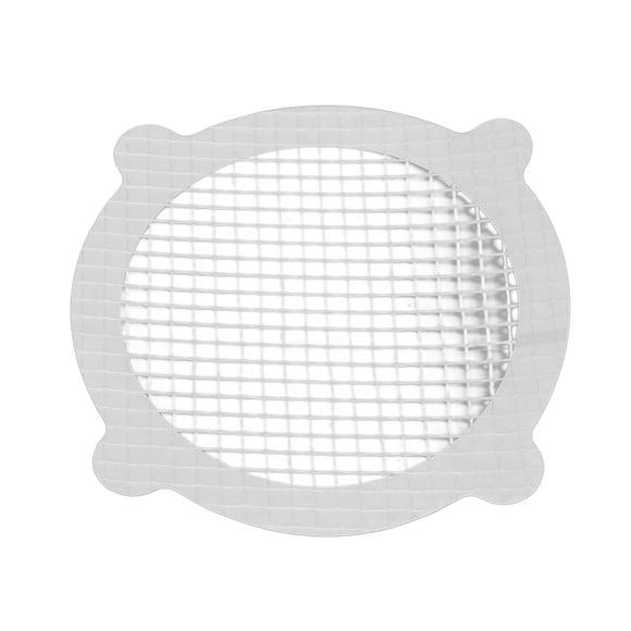 Pegatina de Drenaje de Ducha, Material de fibra de Vidrio 50 piezas de adhesión fuerte Catchera de peluquería para la lavandería del lavabo del lavado