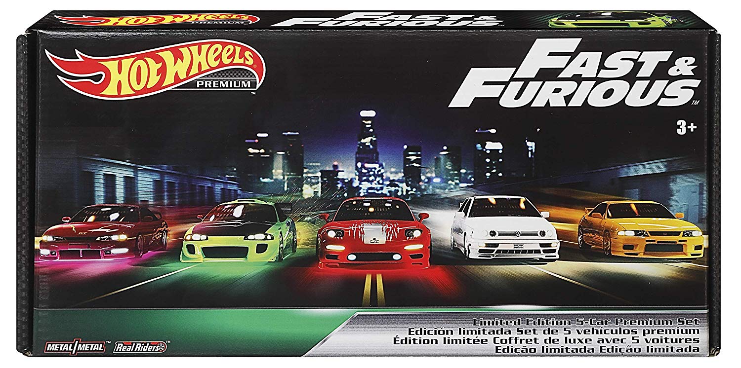 HOT WHEELS Fast and Furious Fast Rewind set Coffret Collector Edition limitée