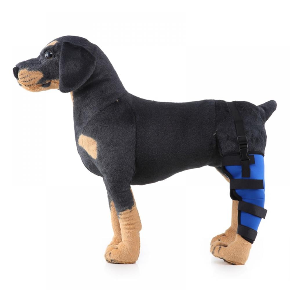 Dogs Leg Knee Brace,Pet Dog Leg Brace Right/Left Rear Leg Knee Hock Brace Bandages,Protects Wounds Brace Heals and Prevents Injuries and Sprains