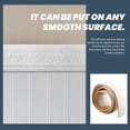 thumbnail image 6 of HEMOTON  Self-adhesive Wall Sticker Skirting Line Decoration Wallpaper White, 6 of 8