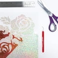 thumbnail image 3 of Siser Holographic HTV 20" x 12" - 1 Sheet - Iron on Heat Transfer Vinyl for T-Shirts Orange, 3 of 5