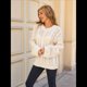 thumbnail image 5 of Suéteres de Mujer de Punto con Cuello Redondo, Informales, de Larga, Estilo Túnica de Otoño. Albaricoque L, 5 of 10