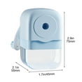 thumbnail image 3 of Hand-Cranked Pencil Sharpener,Manual Sharpener for Kids,School Pencil Sharpener,Portable Handheld Sharpener,Pre-School Classroom Stationery,Transparent Shavings Box,Durable Pencil Sharpener, 3 of 6