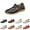 Black, variant on Women's hook and loop fastener casual shoes Soft sole beach shoes with foot arch pad
